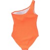 Ladies Tangerine One Shoulder Swimsuit - One Pieces - 3 - thumbnail