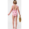 Palm Paradise Sustainable Frill Strap Swimsuit - One Pieces - 4