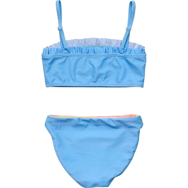 Good Vibes Frilled Bandeau Bikini - Two Pieces - 5