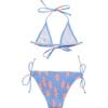 Beach Bloom Shirred Triangle Bikini - Two Pieces - 3