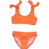 Tangerine Tie Crop Bikini - Two Pieces - 1 - thumbnail
