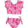 Hibiscus Hype Crop SS Rash Top Set - Two Pieces - 3