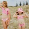 Palm Paradise Sustainable X Back Bikini - Two Pieces - 2