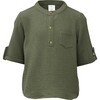 Frankie Safari Green Resort Shirt - Cover-Ups - 1 - thumbnail