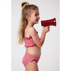 Picnic Party Frilled Bandeau Bikini - Two Pieces - 5