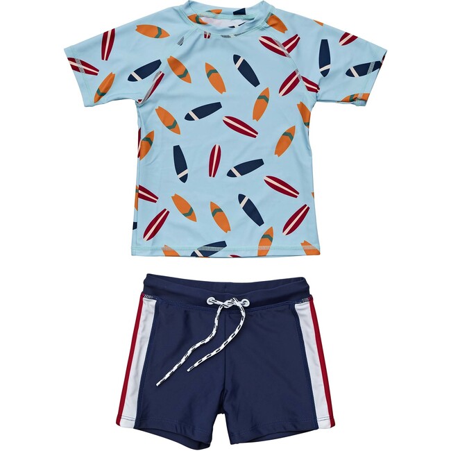 Retro Surf SS Baby Set - Two Pieces - 1