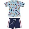 Retro Surf SS Baby Set - Two Pieces - 1 - thumbnail