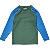 Olive Blue Sleeve LS Rash Top - Rash Guards - 1 - thumbnail