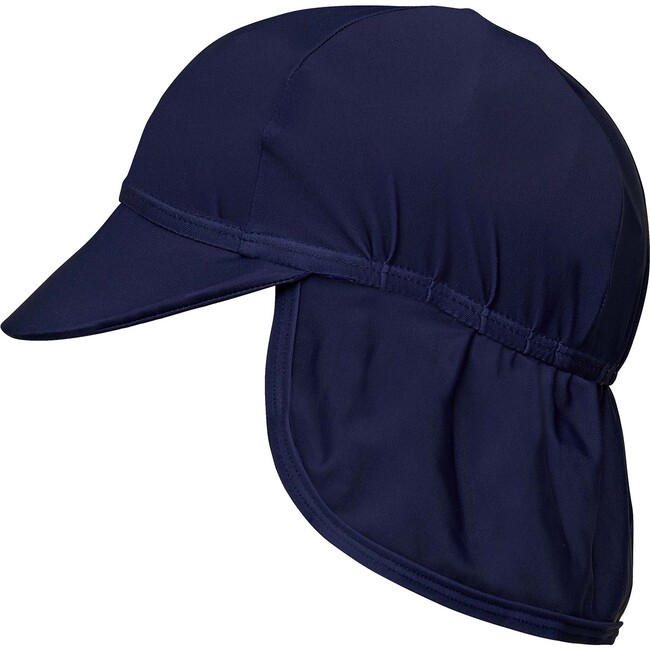 Navy Floating Flap Hat