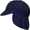 Navy Floating Flap Hat - Hats - 1 - thumbnail