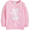 Intarsia Sweater, Ballet Slipper - Sweaters - 1 - thumbnail