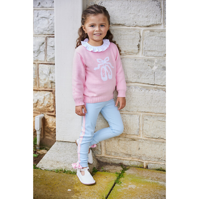 Intarsia Sweater, Ballet Slipper - Sweaters - 2