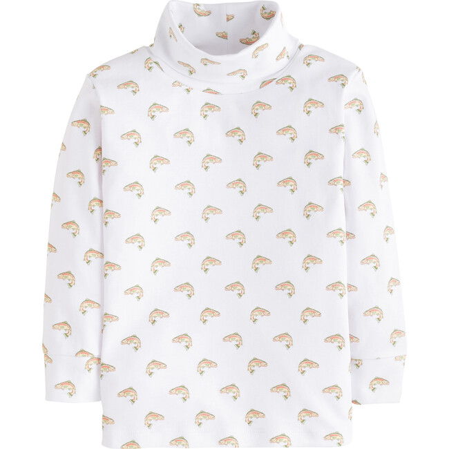 Printed Turtleneck, Trout