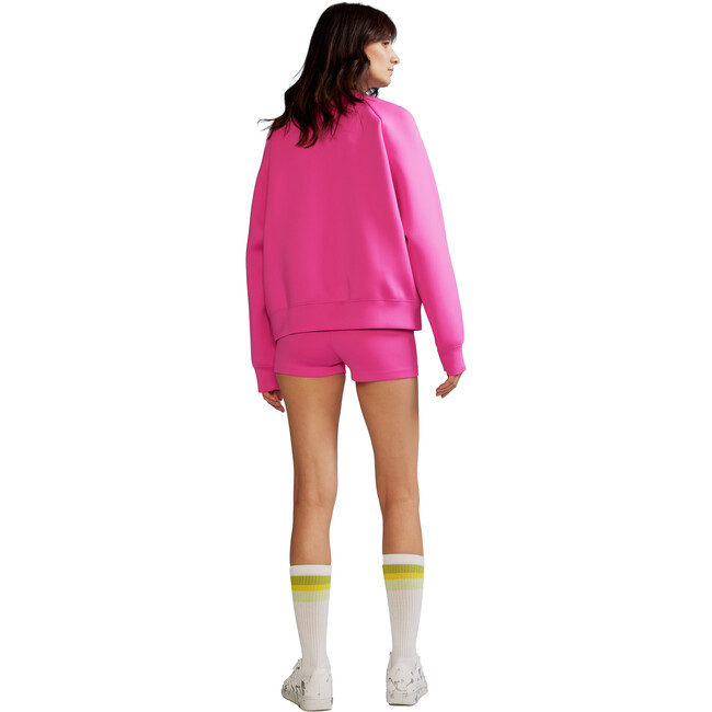 Women's Bonded Pullover, Hot Pink - Sweatshirts - 2