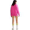 Women's Bonded Pullover, Hot Pink - Sweatshirts - 2