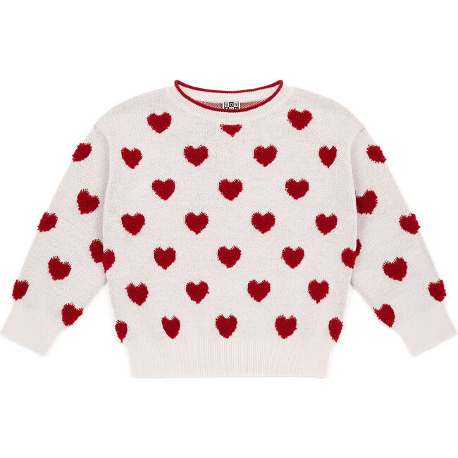 Hearts All Over Sweater - Sweaters - 1