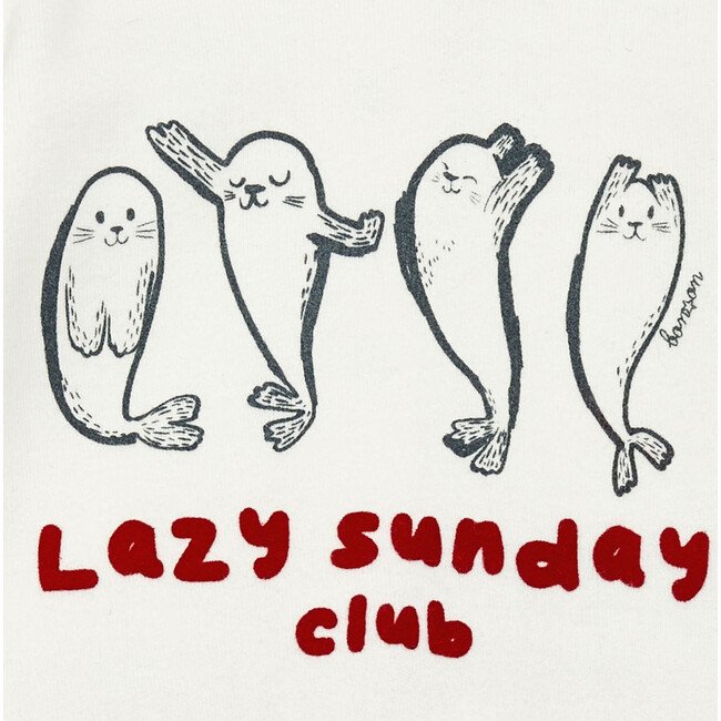 Lazy Sunday Club Footed Pajamas - Footie Pajamas - 3
