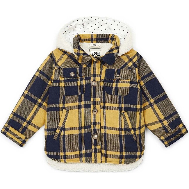 Fantome Lined Plaid Jacket - Jackets - 1