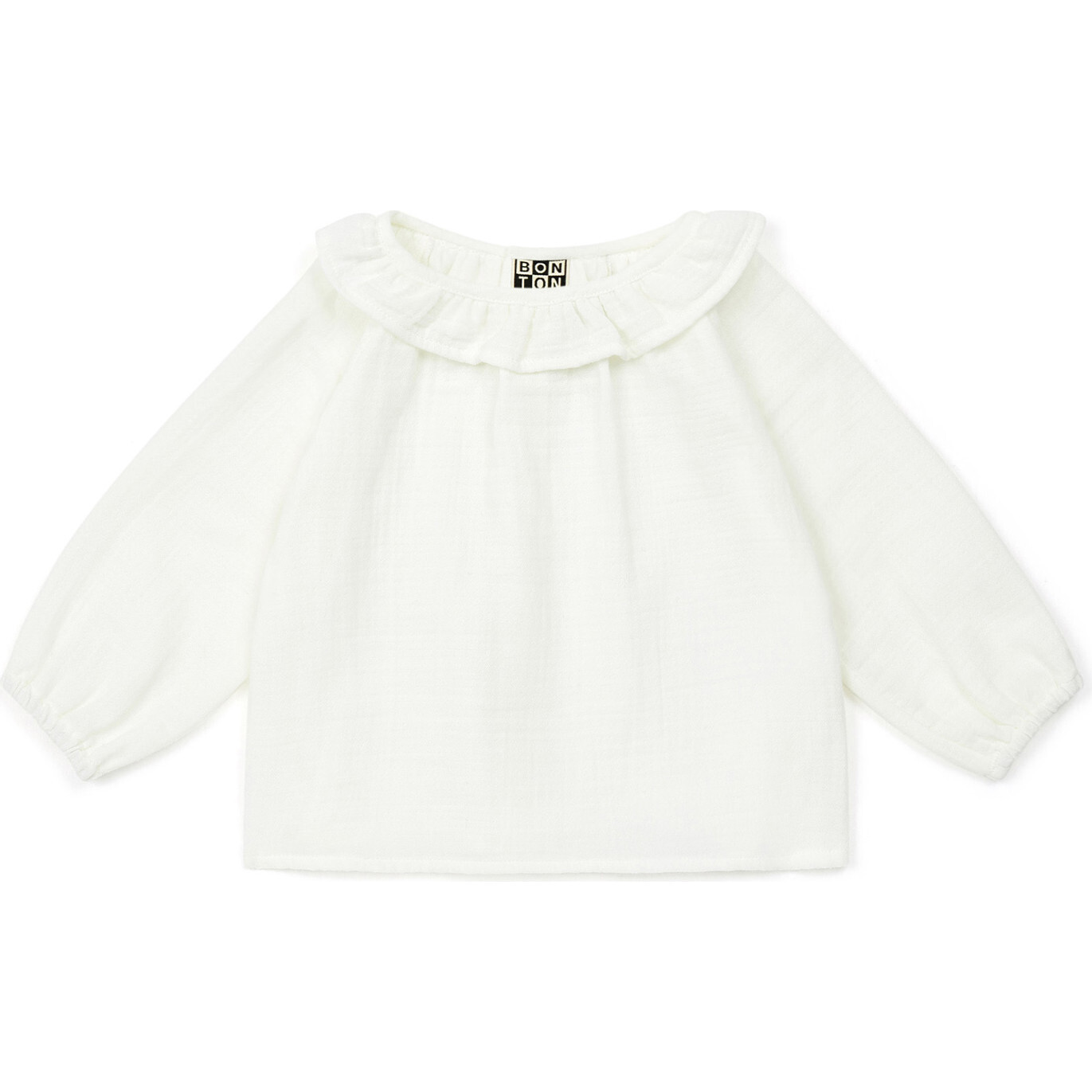 Pamamour Organic Gauze Cotton Baby Blouse - BONTON Tops