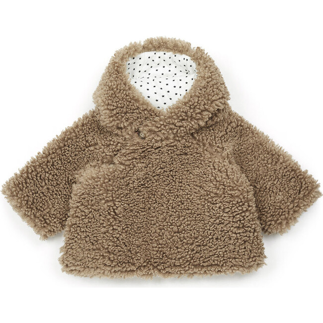 Pullover Fuzzy Baby Coat