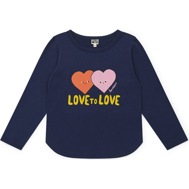 Love to Love T-shirt, Navy