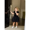 Elizabeth Dress, Black Velvet - Dresses - 2