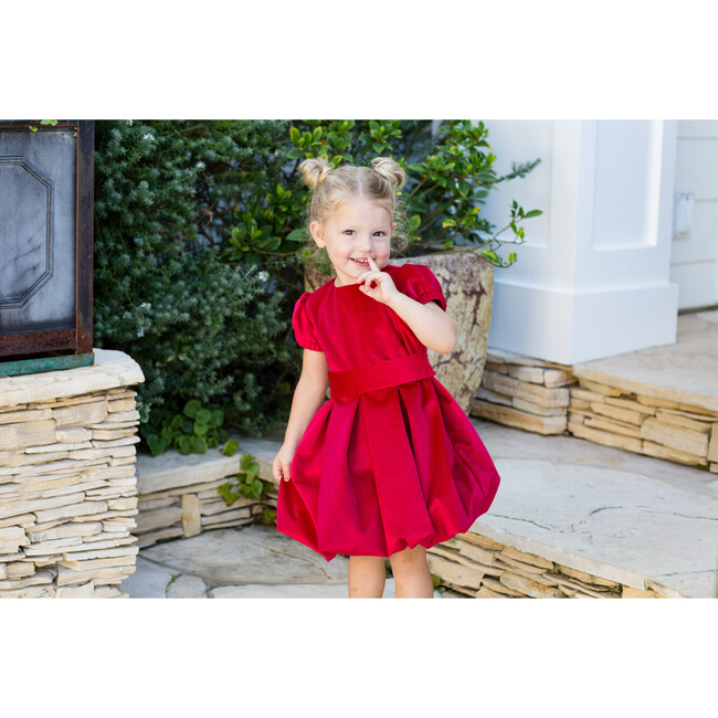 ISABEL Holiday 2024 Velvet Girls Dress