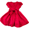 Elizabeth Dress, Red Velvet - Dresses - 5