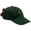 Kid Reindeer Bow Baseball Hat, Georgie Green - Hats - 1 - thumbnail