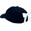 Holiday Tree Bow Baseball Hat, Nellie Navy - Hats - 3