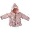Velvet Fairy Welsoft Coat, Pink - Jackets - 1 - thumbnail