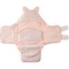 Floral Welsoft Swaddle, Pink - Swaddles - 3 - thumbnail