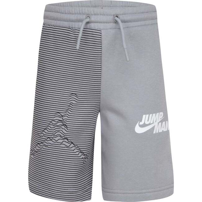 Jumpman Logo Shorts, Gray - Shorts - 1