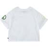 Tie Dye Logo T-Shirt, White - T-Shirts - 4