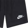 Blot Print Logo Outfit, Black - Mixed Apparel Set - 3