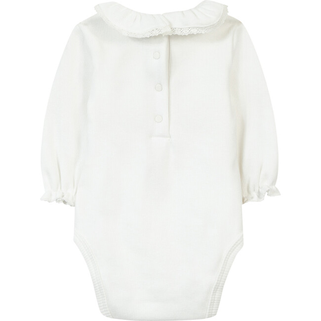 Lace Collar Bodysuit - Onesies - 2