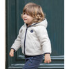 Fleece Baby Jacket, Cream - Sweaters - 2
