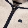 Fleece Baby Jacket, Cream - Sweaters - 5