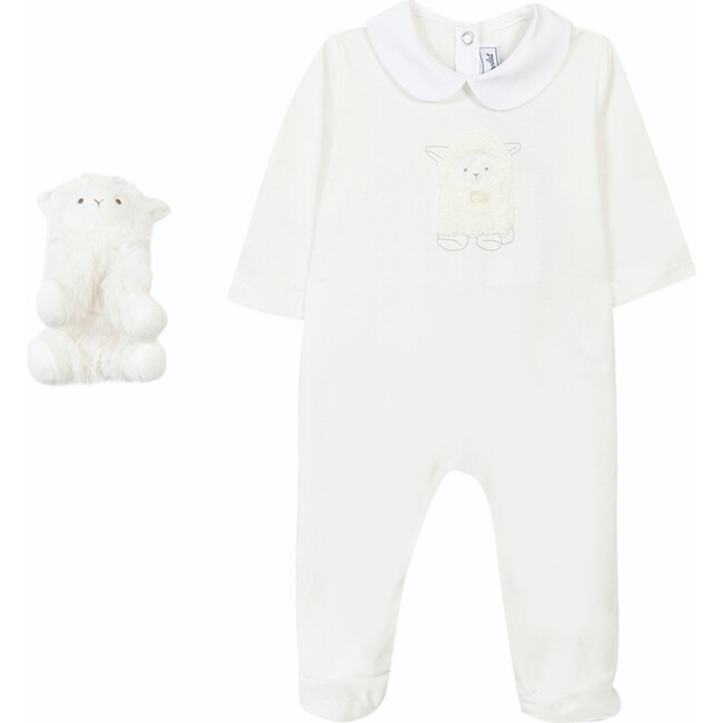 Baby Gift Set - Pajamas and Sheep Lovey - Mixed Gift Set - 2