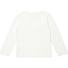 Bonton Logo Long-Sleeve T-shirt, White - T-Shirts - 3 - thumbnail