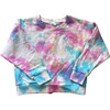 Rainbow Tie Dye Crewneck Best Friends "BFF" Heart Sweatshirt with Hand Embroidery - Sweatshirts - 1 - thumbnail