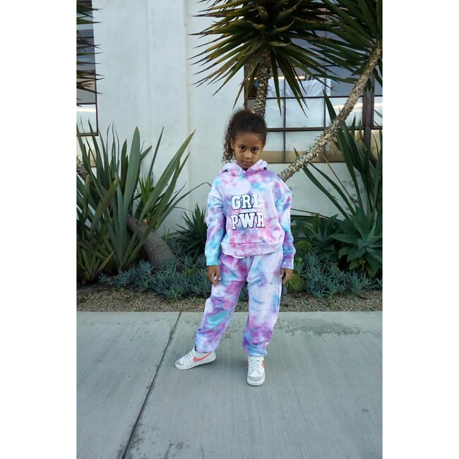 90's French Terry Sweatpants, Pastel Tie Dye - Sweatpants - 4