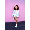 Rainbow Tie Dye Crewneck Best Friends "BFF" Heart Sweatshirt with Hand Embroidery - Sweatshirts - 6