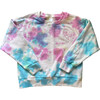 Rainbow Tie Dye Crewneck Best Friends "BFF" Heart Sweatshirt with Hand Embroidery - Sweatshirts - 9