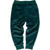 Ziggy Jogger, Green Velour - Sweatpants - 2
