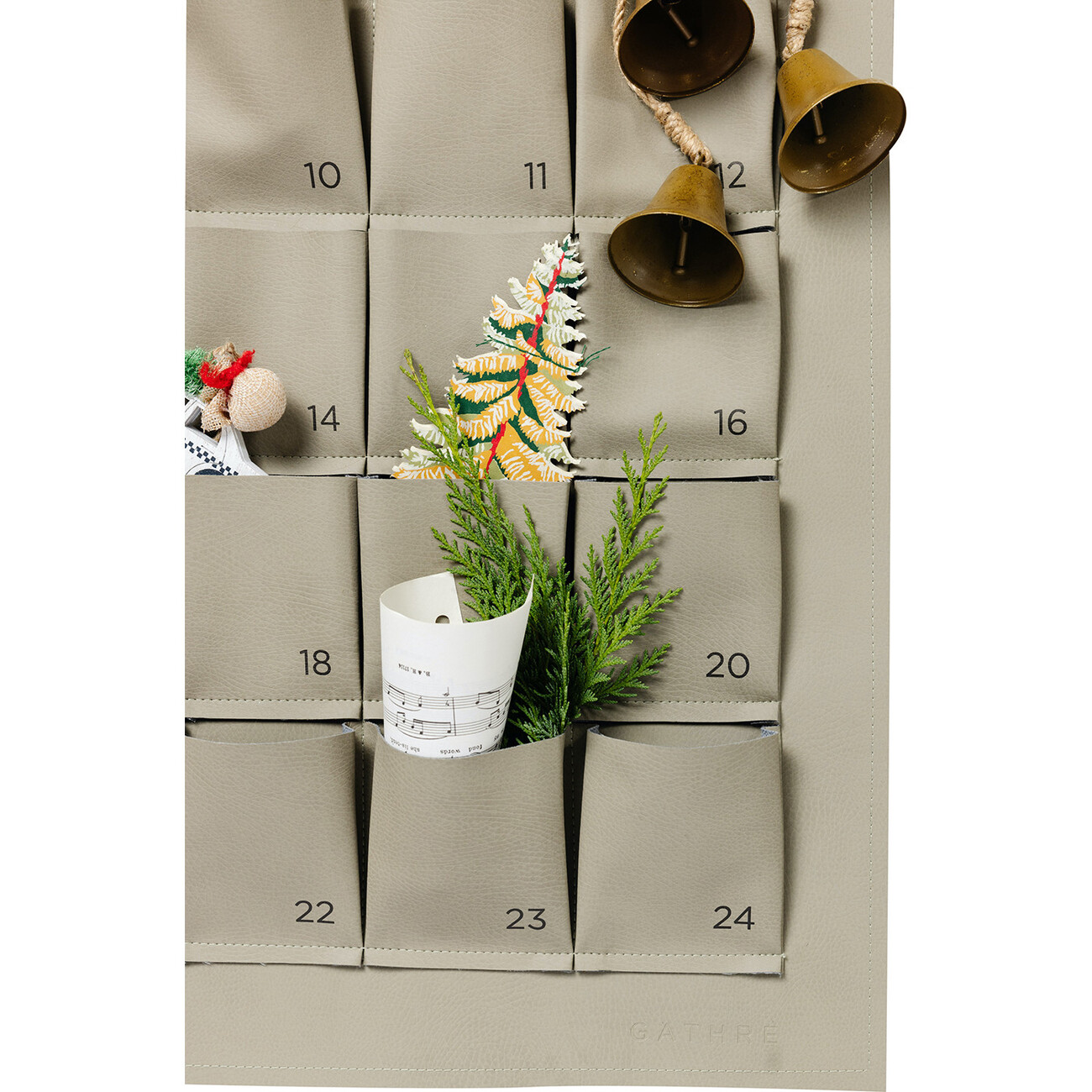 Gathre SMALL Advent calendar in online blanc