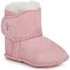 Baby Bootie, Baby Pink - Booties - 2 - thumbnail