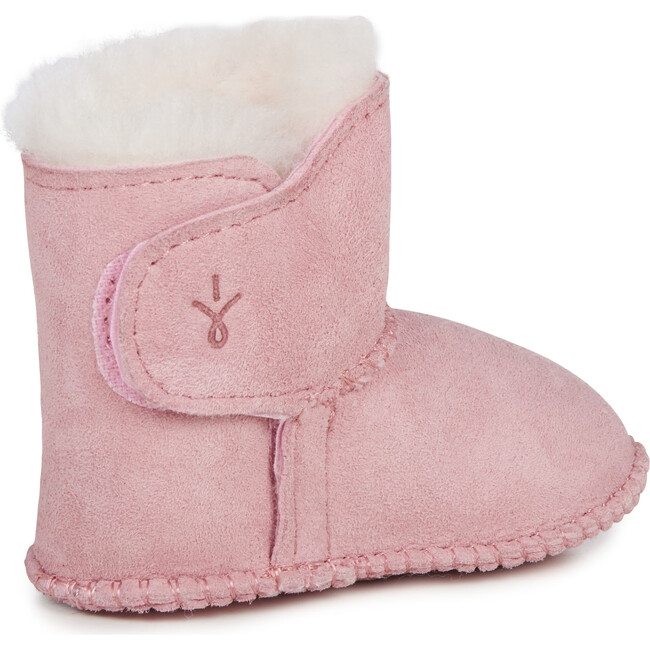 Baby Bootie, Baby Pink - Booties - 3