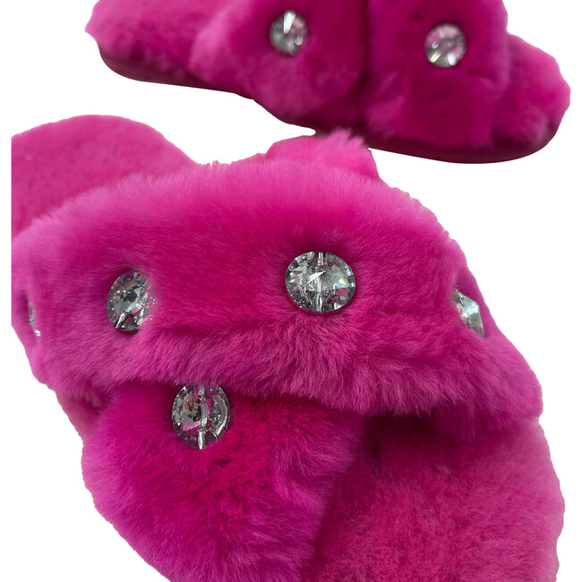 Women's Barbie Mayberry Gems Slipper, Barbie Pink - Slippers - 8