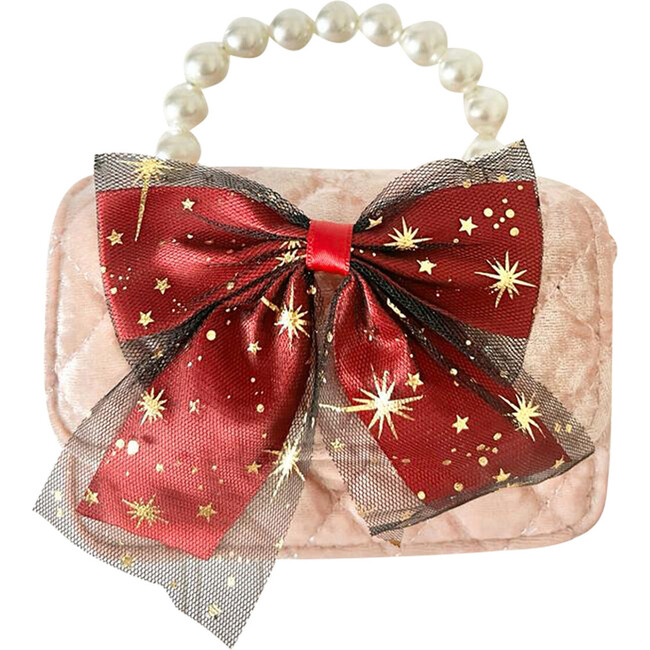 Holiday Sparkle Purse, Pink
